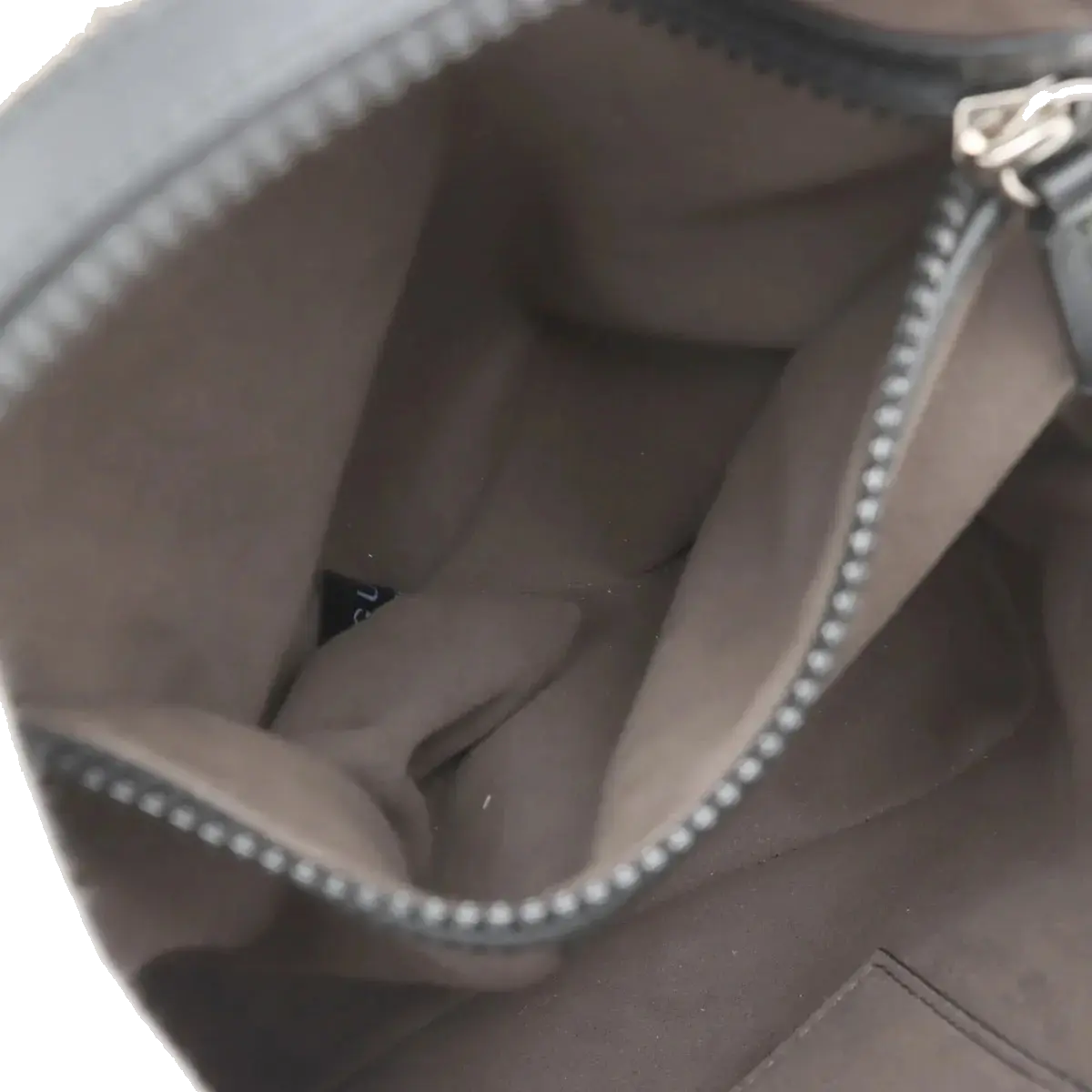 Pre-Loved GG Supreme Backpack GG Supreme Coated Canvas Small with Silver Hardware, Beige/Ebony
