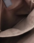 Pre-Loved GG Blooms Backpack Monogram Coated Canvas with Silver Hardware, Beige Multicolor