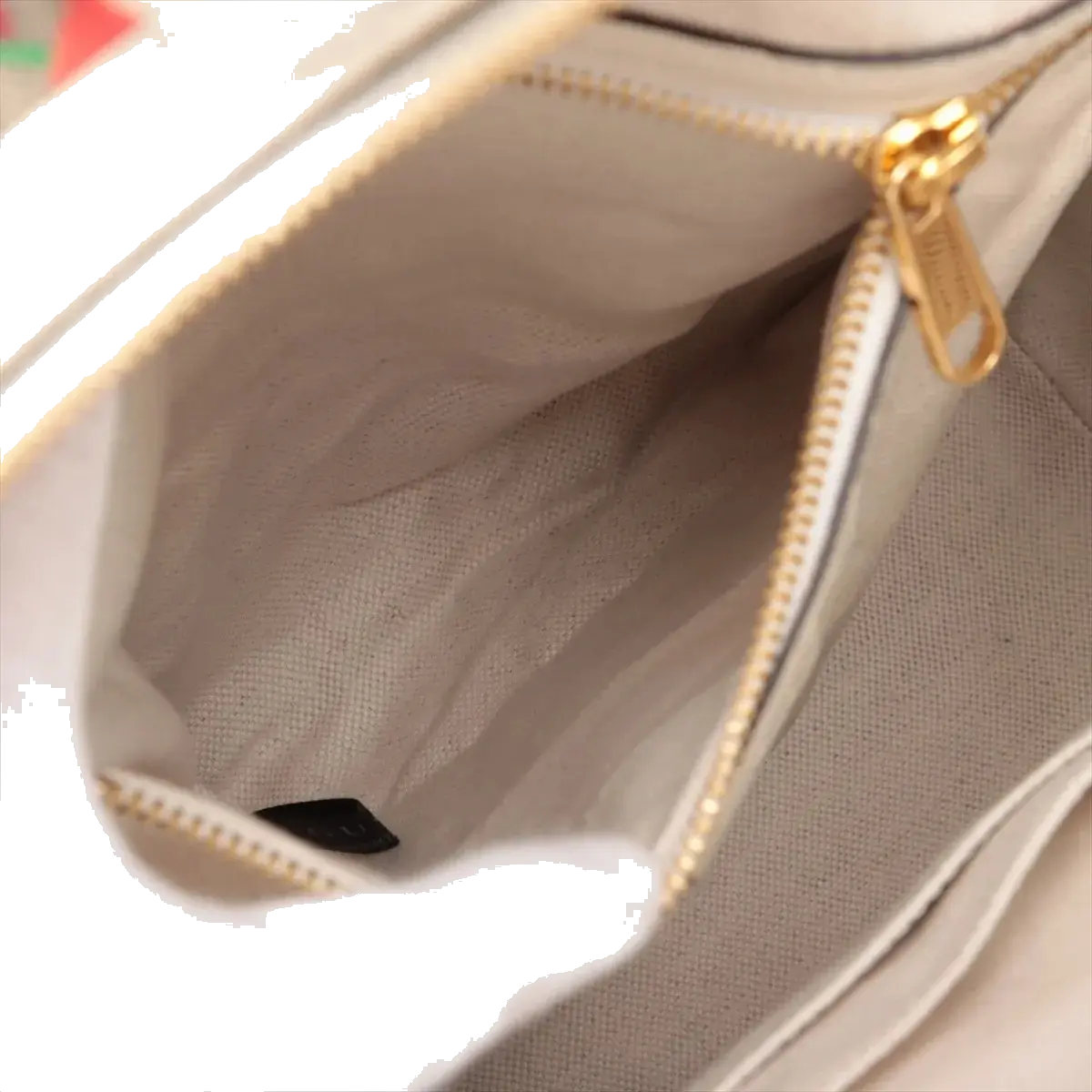 Pre-Loved Ophidia GG Flora Backpack Monogram Coated Canvas Small with Gold Hardware, Beige Ebony with Floral Multicolor
