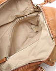 Pre-Loved Paddington Handbag Leather with Aged Gold Hardware, Tan
