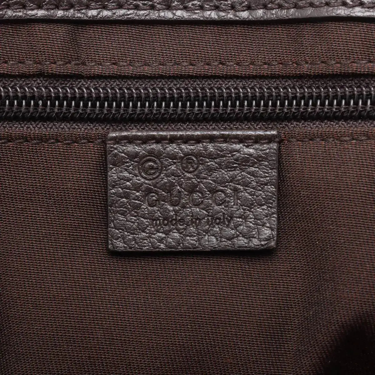 Pre-Loved GG Messenger Crossbody Bag Monogram Coated Canvas with Silver Hardware, Beige/Ebony