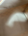 Pre-Loved Speedy Handbag Damier Azur Coated Canvas 25 with Gold Hardware, Cream
