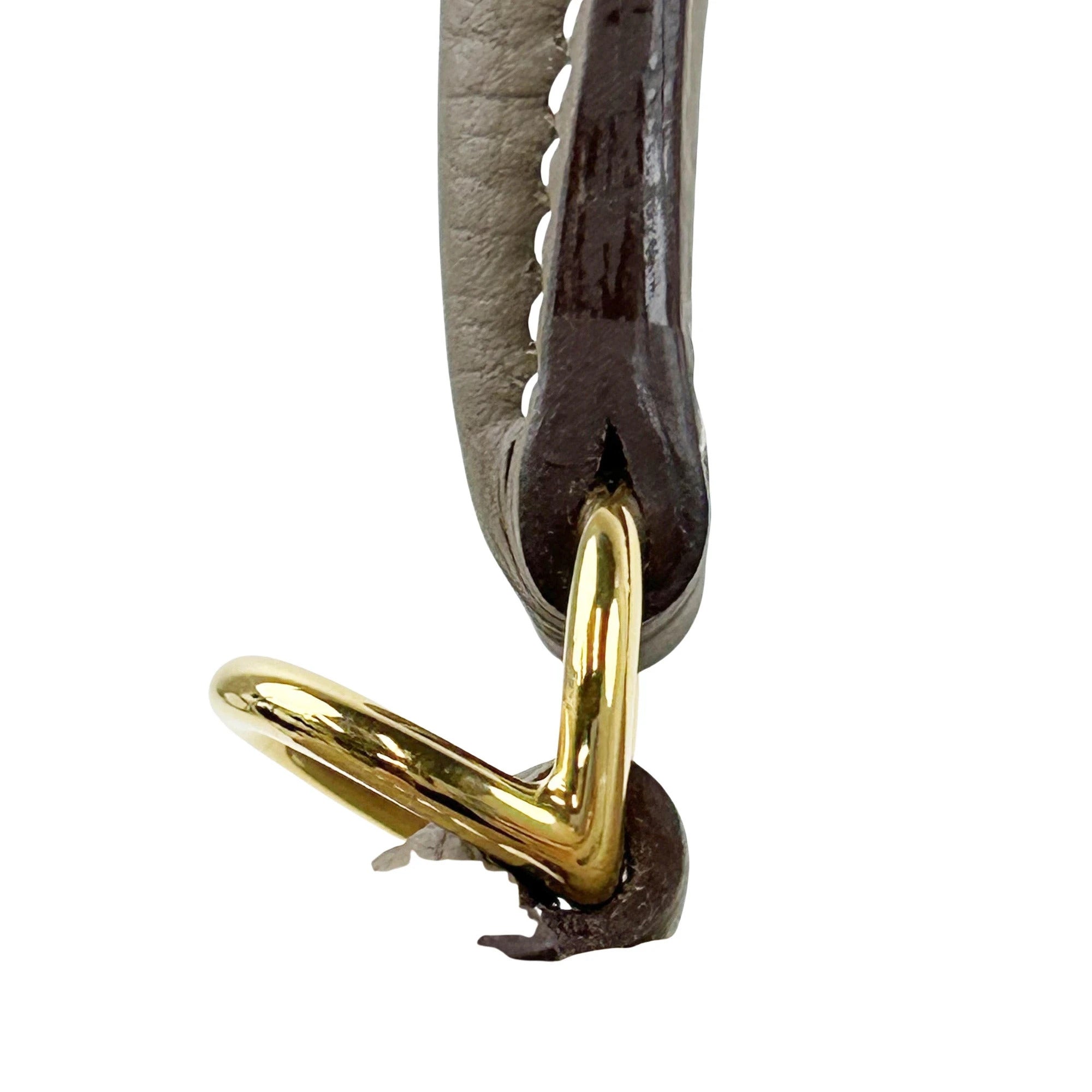 Pre-Loved Kelly Handbag Leather 28 with Gold Hardware, Etoupe