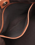 Pre-Loved Guccissima Tote Guccissima Leather with Silver Hardware, Cognac