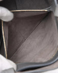 Pre-Loved Cabas Phantom Tote Leather Small with Gold Hardware, Gray