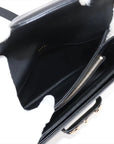 Pre-Loved Horsebit 1955 Shoulder Bag Leather Small with Gold Hardware, Black