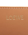 Pre-Loved Puzzle Fold Tote Leather, Tan