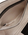 Pre-Loved GG Embossed Briefcase Leather with Silver Hardware, Black