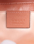 Pre-Loved GG Marmont Shoulder Bag Quilted Sequins Mini with Silver Hardware, Pink