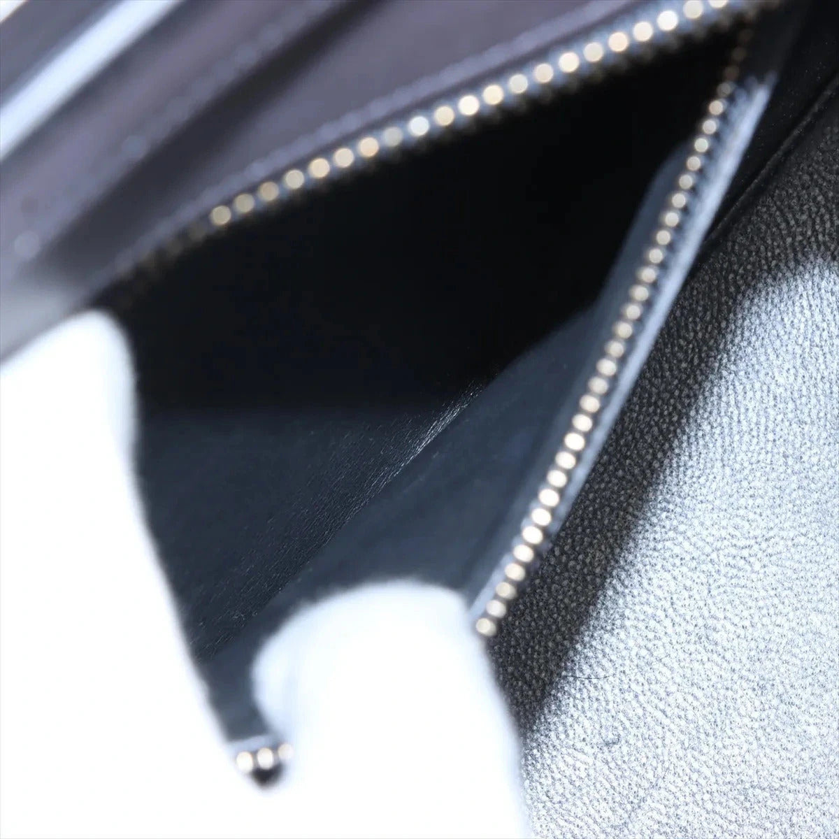 Pre-Loved Luggage Tote Leather Micro with Gold Hardware, Tricolor
