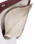 Pre-Loved Saint Louis Tote Goyardine Coated Canvas PM with Silver Hardware, Burgundy