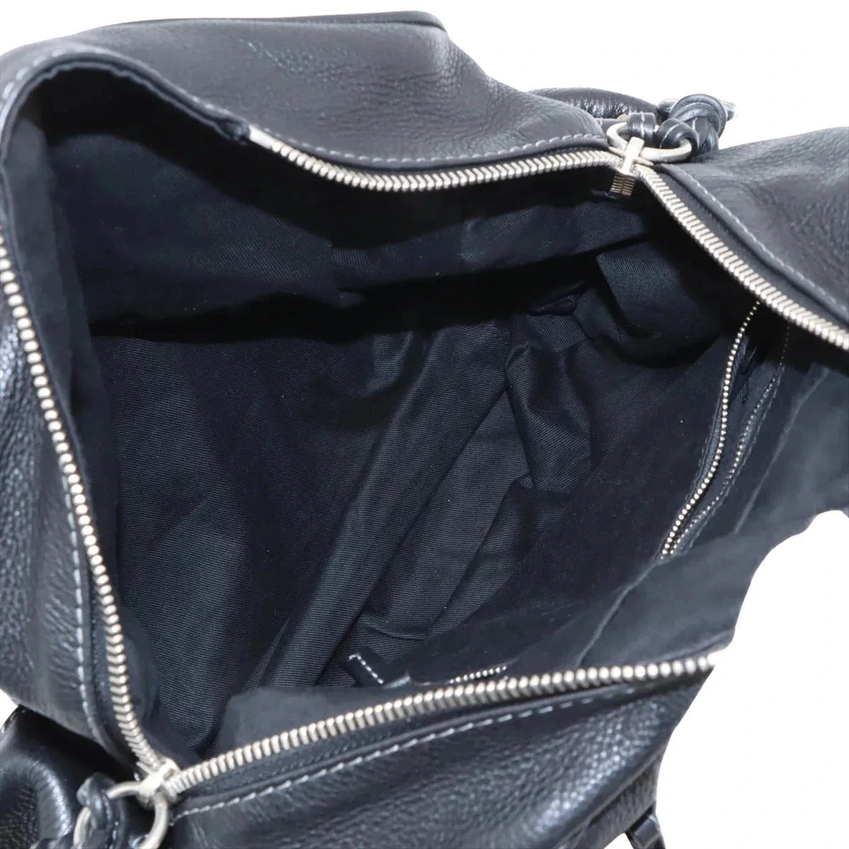 Pre-Loved Paddington Handbag Leather with Aged Gold Hardware, Black