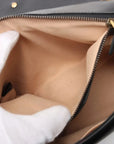 Pre-Loved GG Marmont Shoulder Bag Quilted Leather Medium with Aged Gold Hardware, Black