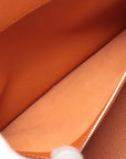 Pre-Loved Birkin Handbag Leather 35 with Palladium Hardware, Orange