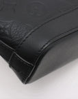 Pre-Loved Chiltern Bucket Crossbody Bag Monogram Leather Nano with Black Hardware, Black