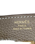 Pre-Loved Birkin Handbag Leather with Gold Hardware 25, Etoupe