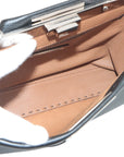 Pre-Loved Peekaboo Handbag Leather with Silver Hardware, Black