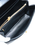 Pre-Loved 16 (Seize) Handbag Leather Small with Gold Hardware, Black