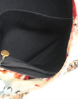 Pre-Loved Graffiti CC Tote Tote Quilted Coated Canvas with Gold Hardware, Multicolor