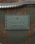 Pre-Loved GG Ripstop Belt Bag Monogram Nylon with Silver Hardware, Beige