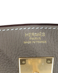 Pre-Loved Birkin Handbag Leather 30 with Gold Hardware, Etoupe