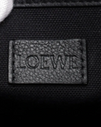 Pre-Loved Cushion Anagram Tote Tote Anagram Canvas Coated with Silver Hardware, Grey and Navy