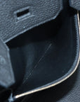 Pre-Loved Birkin Handbag Leather with Gold Hardware 30, Black