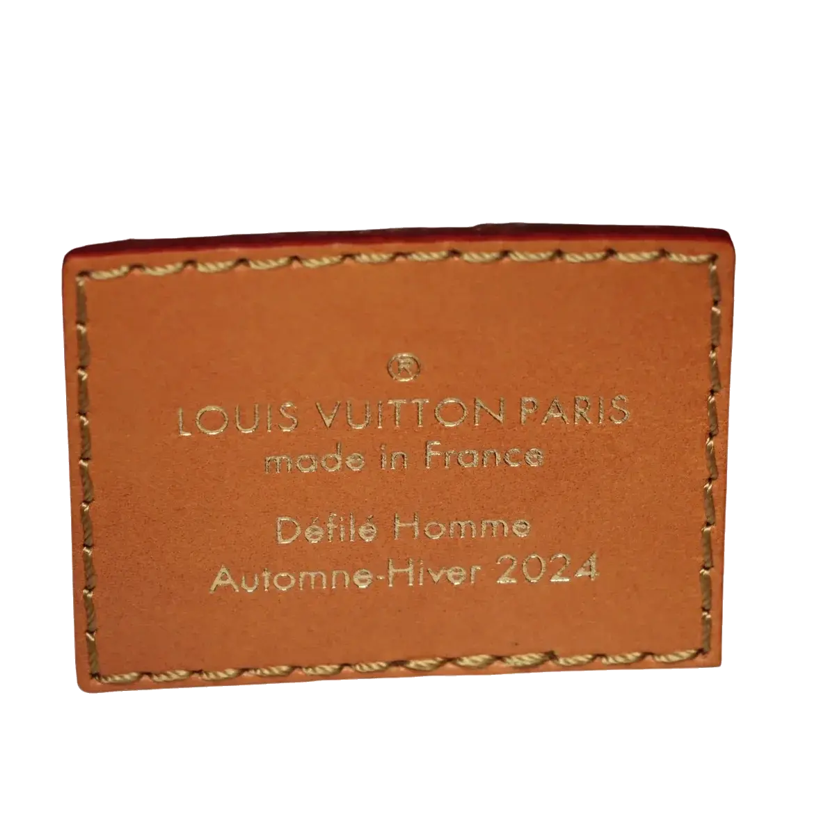 Pre-Loved Dopp Kit Pochette Monogram Coated Canvas with Gold Hardware, Brown