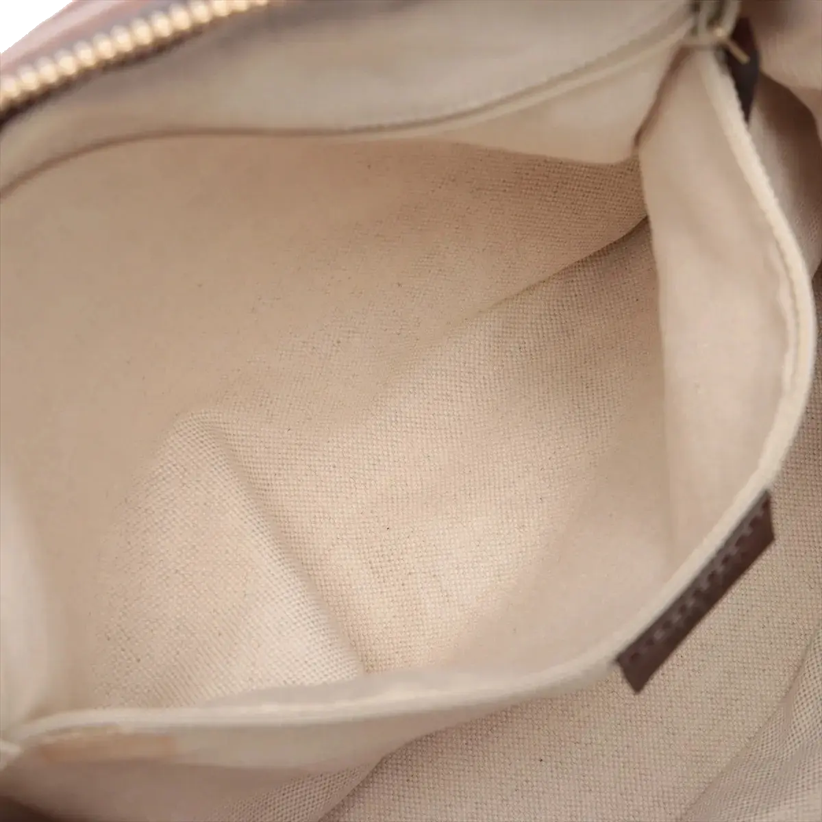 Pre-Loved Sukey Handbag Diamante Leather with Gold Hardware, Brown