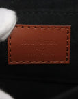 Pre-Loved Dauphine Crossbody Bag Monogram Coated Canvas Mini with Gold Hardware, Brown