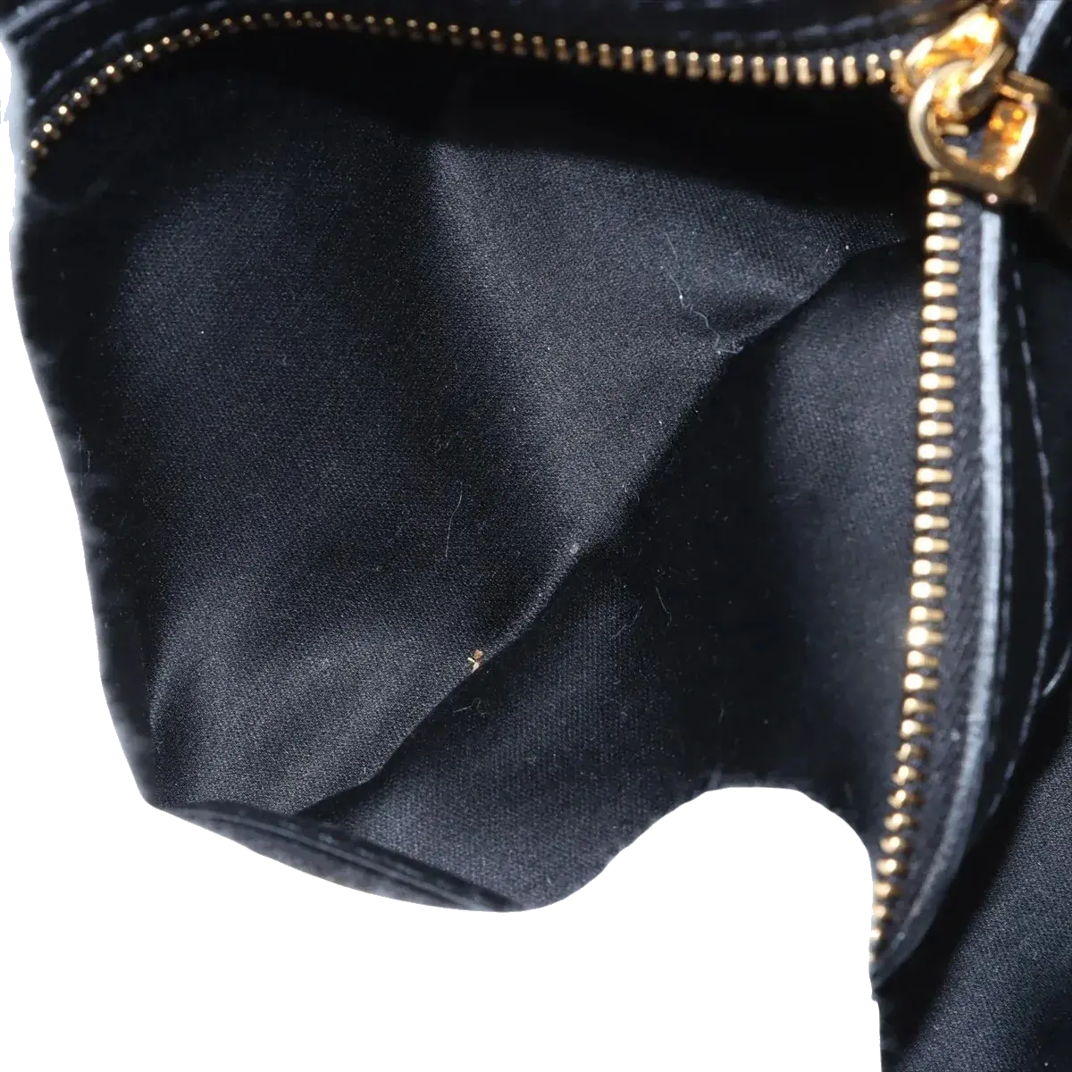 Pre-Loved Matelassé Bowling Bag Handbag Quilted Leather Mini with Gold Hardware, Black