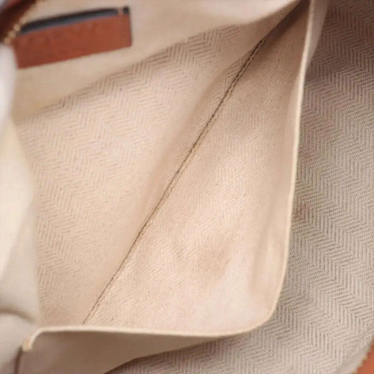 Pre-Loved Puzzle Handbag Colorblock Leather Small with Gold Hardware, Tan, Brown, and Pink