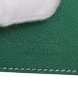 Pre-Loved Saint Louis Tote Goyardine Chevron Coated Canvas GM, Green