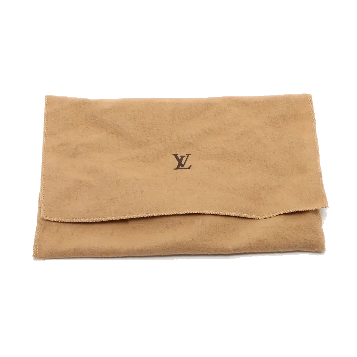 Pre-Loved Pochette Accessoires Pochette Damier Coated Canvas with Gold Hardware, Ebene Brown