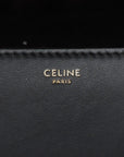 Pre-Loved 16 (Seize) Shoulder Bag Leather Medium with Gold Hardware, Black