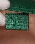 Pre-Loved Diana Bamboo Tote Leather Mini with Gold Hardware, Green