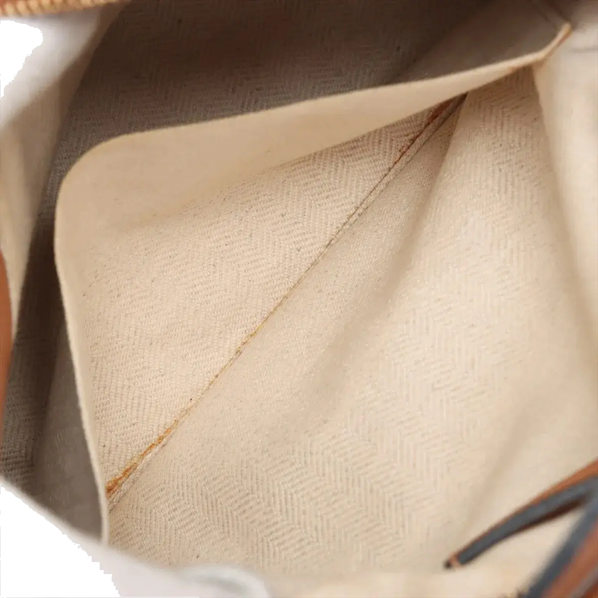 Pre-Loved Puzzle Handbag Leather Small with Gold Hardware, Tan
