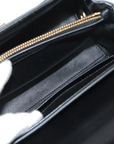 Pre-Loved 16 (Seize) Handbag Leather Small with Gold Hardware, Black