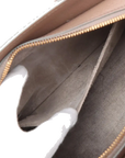 Pre-Loved Cabas Handbag Leather Small with Gold Hardware, Taupe