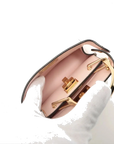 Pre-Loved Peekaboo Handbag Leather Micro with Gold Hardware, Pink