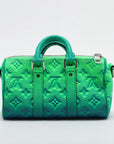 Pre-Owned Louis Vuitton Homme Spring 2022 Illusion Keepall XS by Virgil Abloh