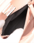Pre-Loved Peekaboo Handbag Leather Mini with Silver Hardware, Pink