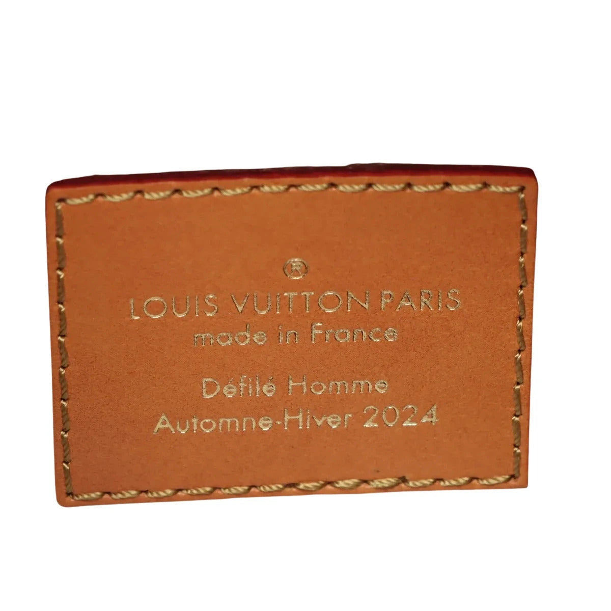 Pre-Loved Dopp Kit Pochette Monogram Coated Canvas with Gold Hardware, Brown