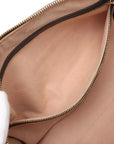 Pre-Loved Ophidia Handbag Suede Small with Gold Hardware, Black