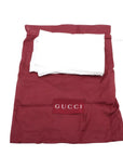 Pre-Loved GG Canvas Bucket Bag Crossbody Bag GG Monogram Coated Canvas Small with Gold Hardware, Beige and Navy