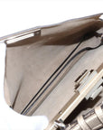 Pre-Loved Peekaboo Handbag Leather with Silver Hardware, Metallic Gold