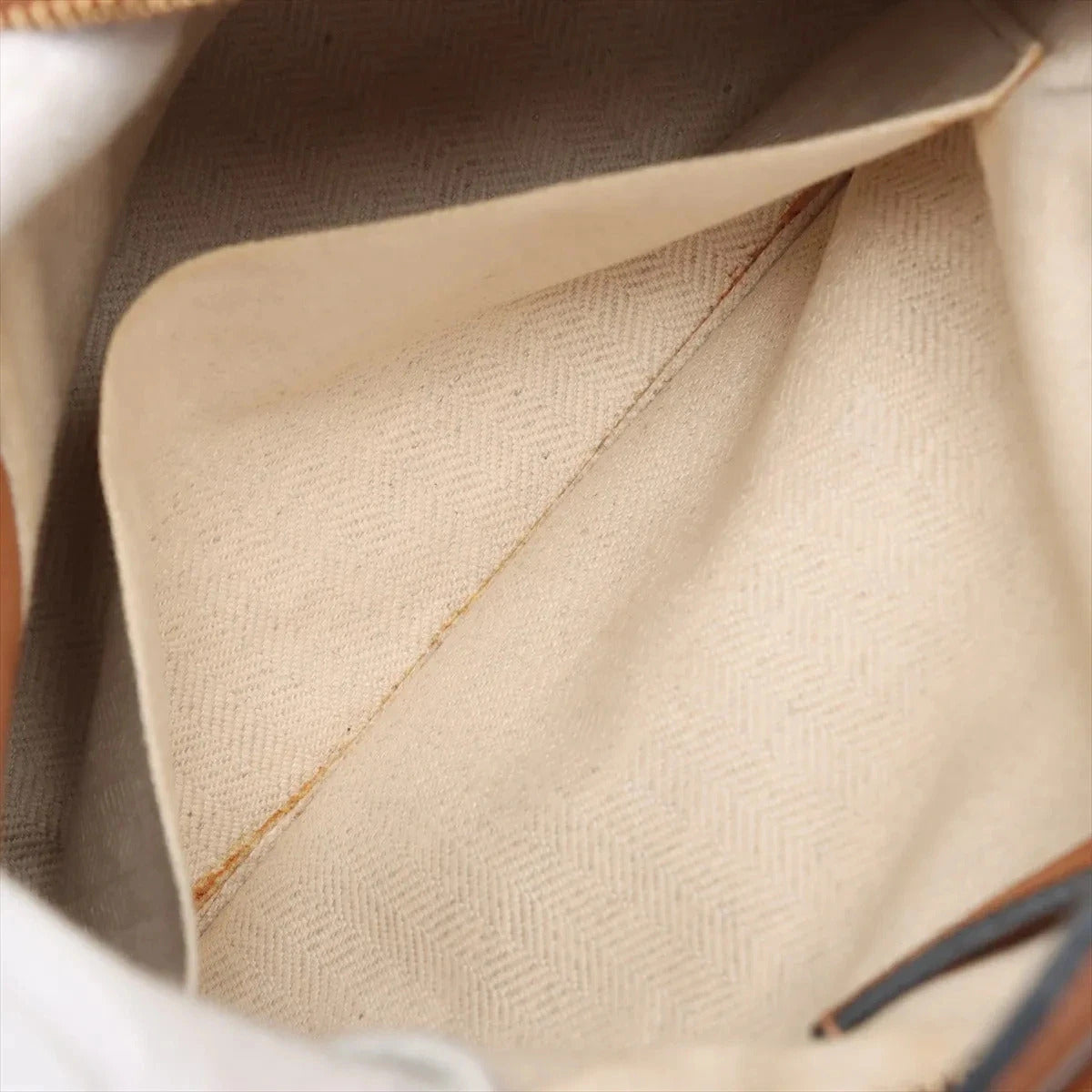 Pre-Loved Puzzle Handbag Leather Small with Gold Hardware, Tan