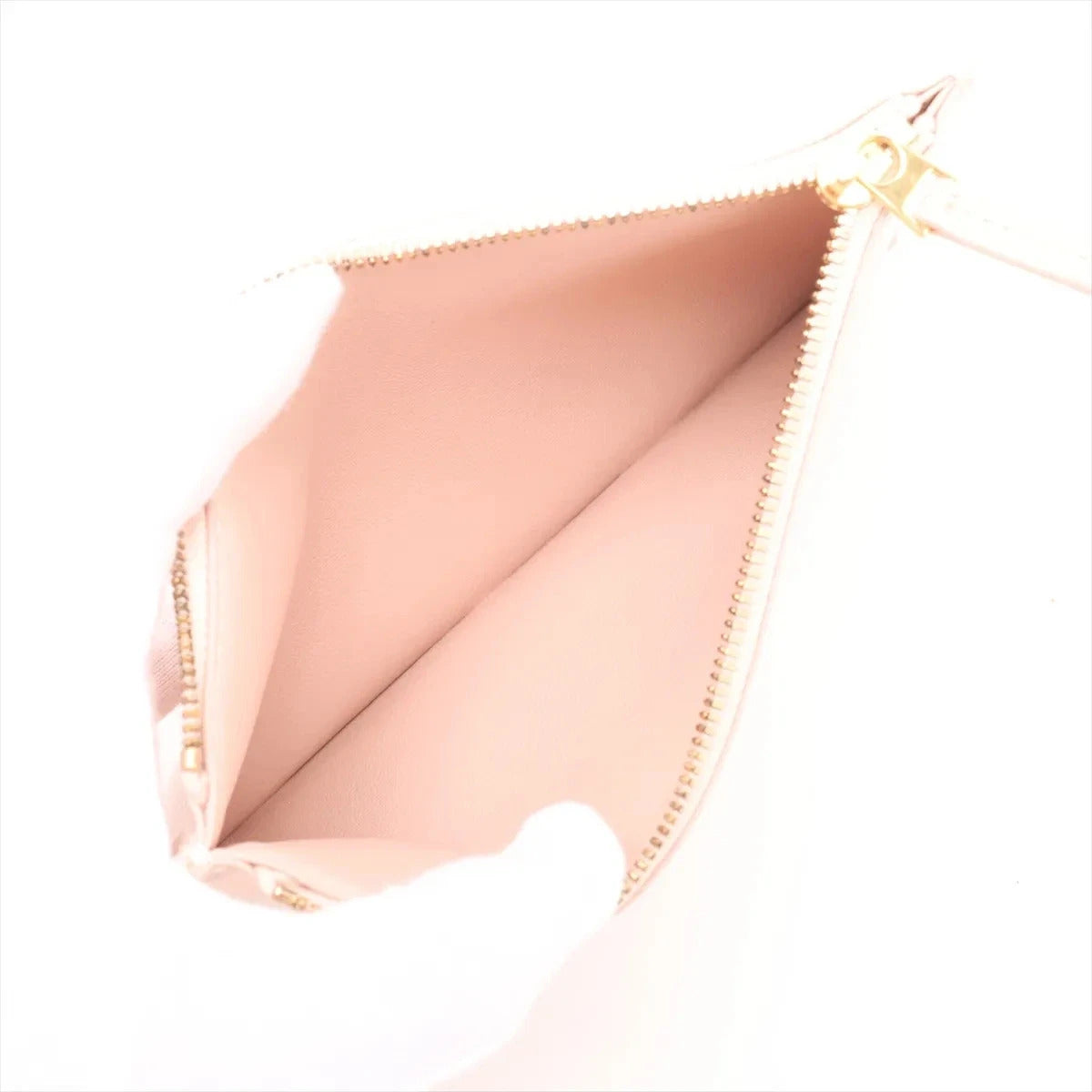 Pre-Loved Cabat Tote Intrecciato Leather Mini with Gold Hardware, Pink