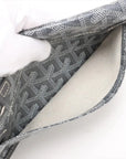 Pre-Loved Saint Louis Tote Goyardine Coated Canvas GM with Silver Hardware, Grey