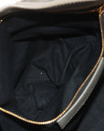 Pre-Loved Classic Metallic Edge City Handbag Leather with Gold Hardware, Gray